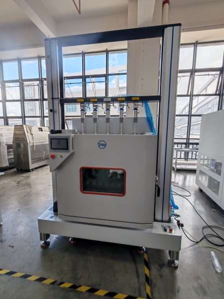 Five-Station High-Low Temperature Peel Force Tester