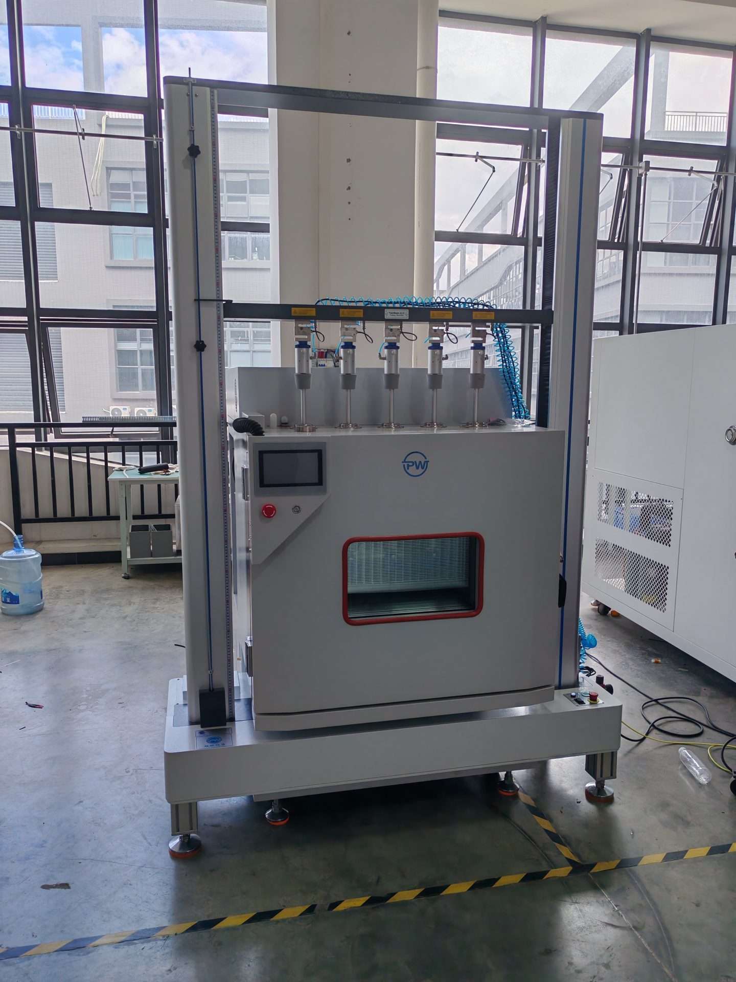 Five-Station High-Low Temperature Peel Force Tester