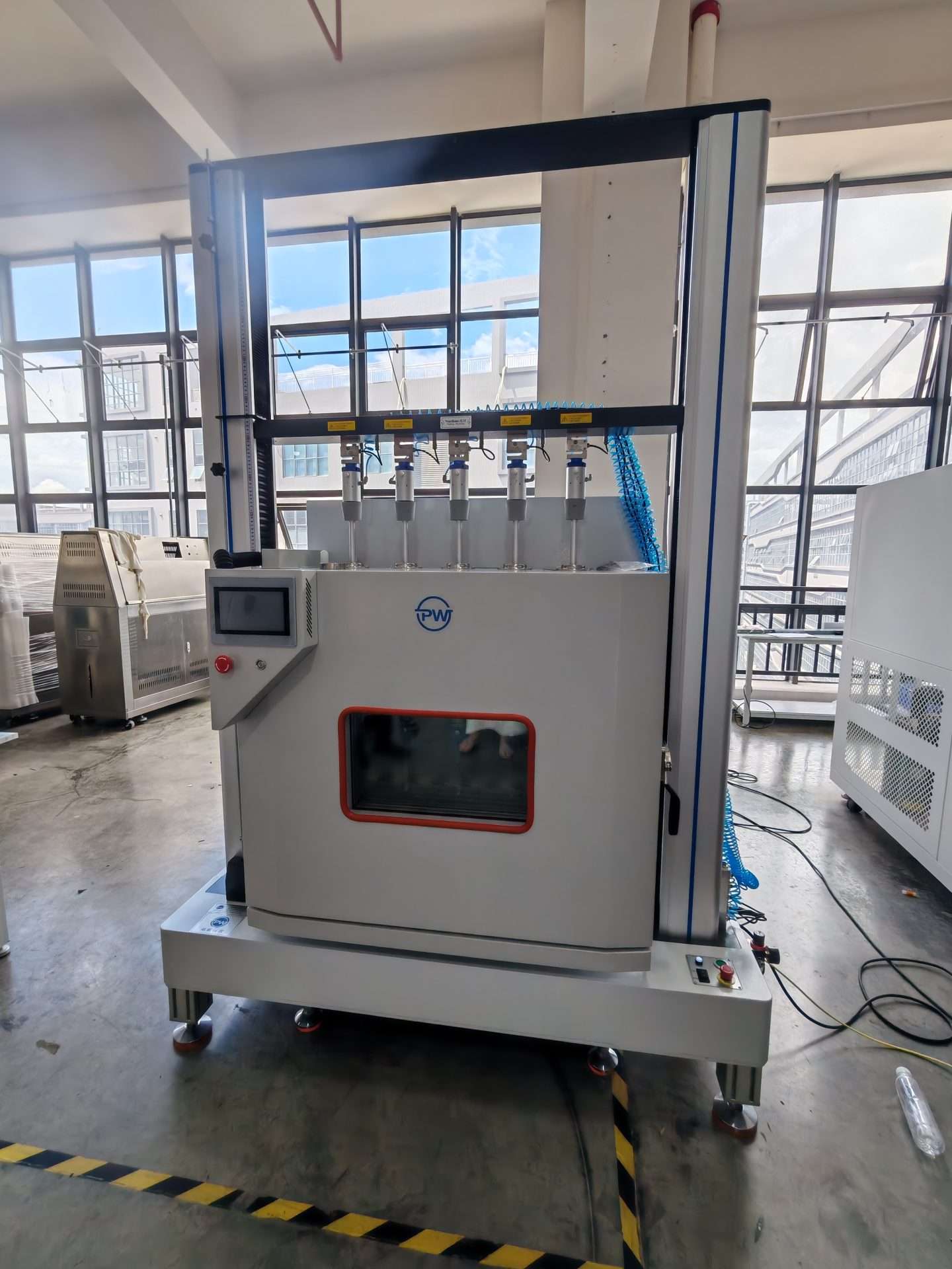 Five-Station High-Low Temperature Peel Force Tester