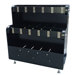 Adhesives, adhesive tapes, protective films, and other products are subjected to weights to understand their retention time or displacement under static force, assessing the adhesive performance at ambient temperature. Optional CT touch screen controller display and control method available.